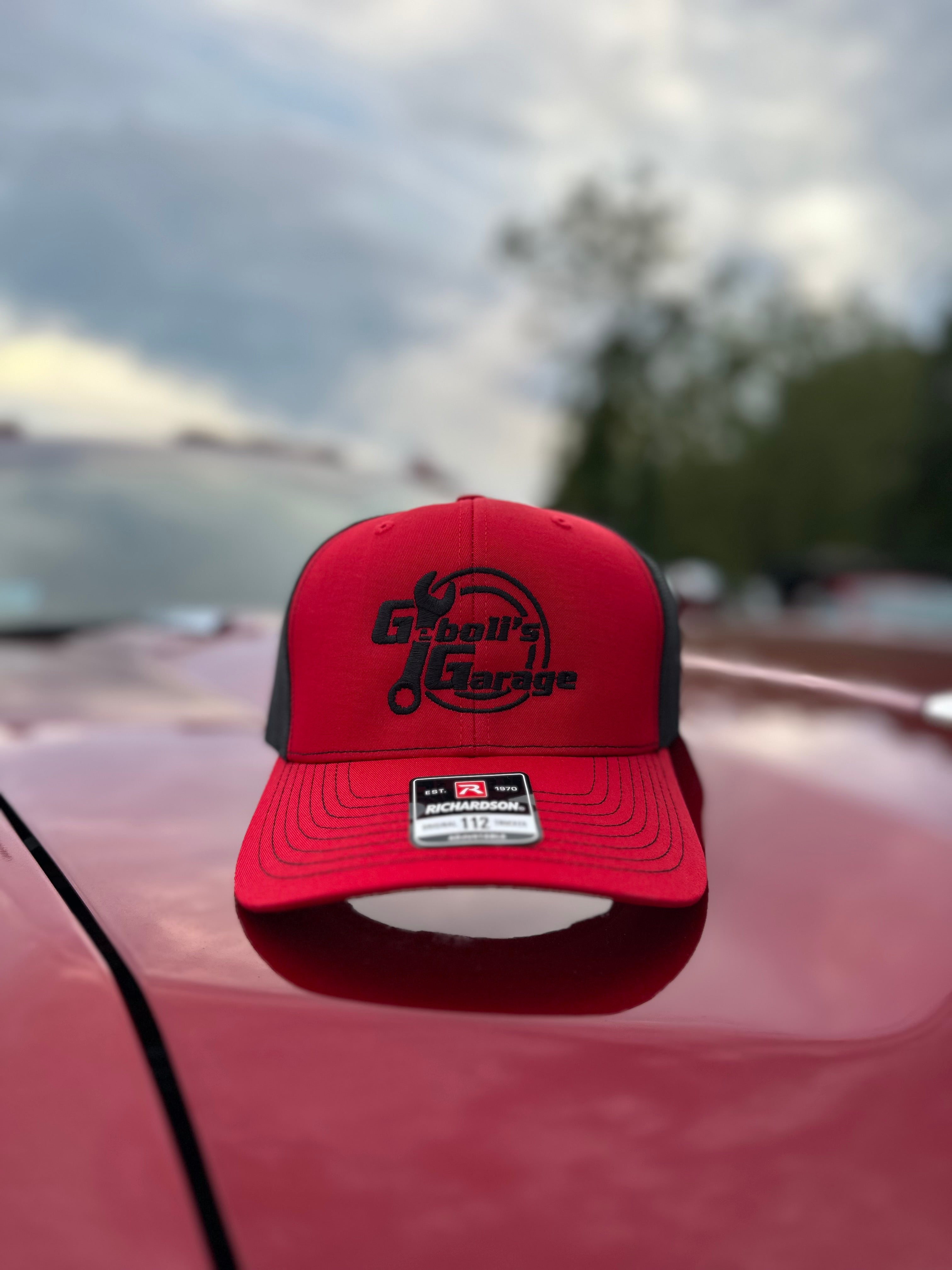 Red/Black Geboli's Garage Hat